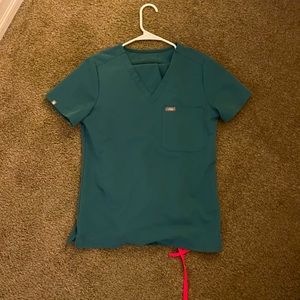 Figs hydrogreen scrub top and pants